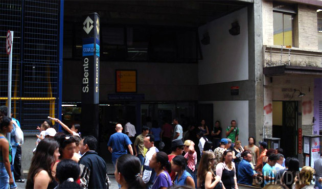 Estação São Bento do Metrô